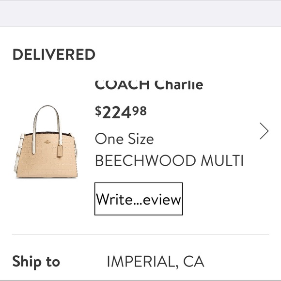 COACH Charlie Carryall Croc Colorblock Beechwood - Picture 11 of 11